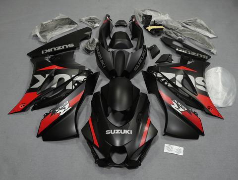 Suzuki GSXR1000 Fairings (2017-2025) Matte Black, Red, Gray, White at KingsMotorcycleFairings.com