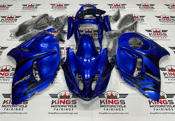Suzuki GSX1300R Hayabusa Fairings (2008-2020) Candy Blue Fairings at KingsMotorcycleFairings.com