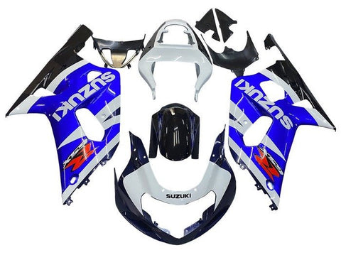 Suzuki GSXR600 Fairings (2000-2003) White, Blue, Dark Blue, Black at KingsMotorcycleFairings.com