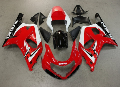 Suzuki GSXR750 Fairings (2000-2003) Red, White, Black at KingsMotorcycleFairings.com