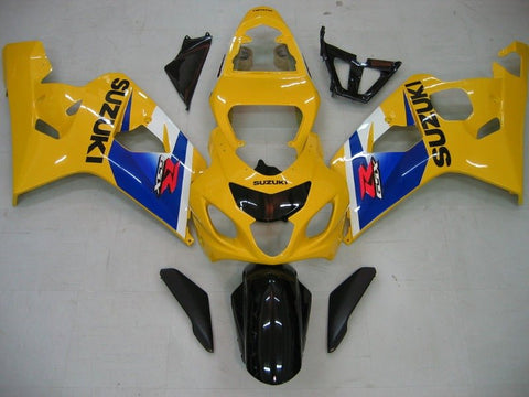 Suzuki GSXR750 Fairings (2004-2005) Yellow, Black, Blue, White, Red at KingsMotorcycleFairings.com