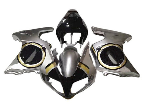 Suzuki SV650 Fairings (2003-2013) Silver, Black, Gold at KingsMotorcycleFairings.com