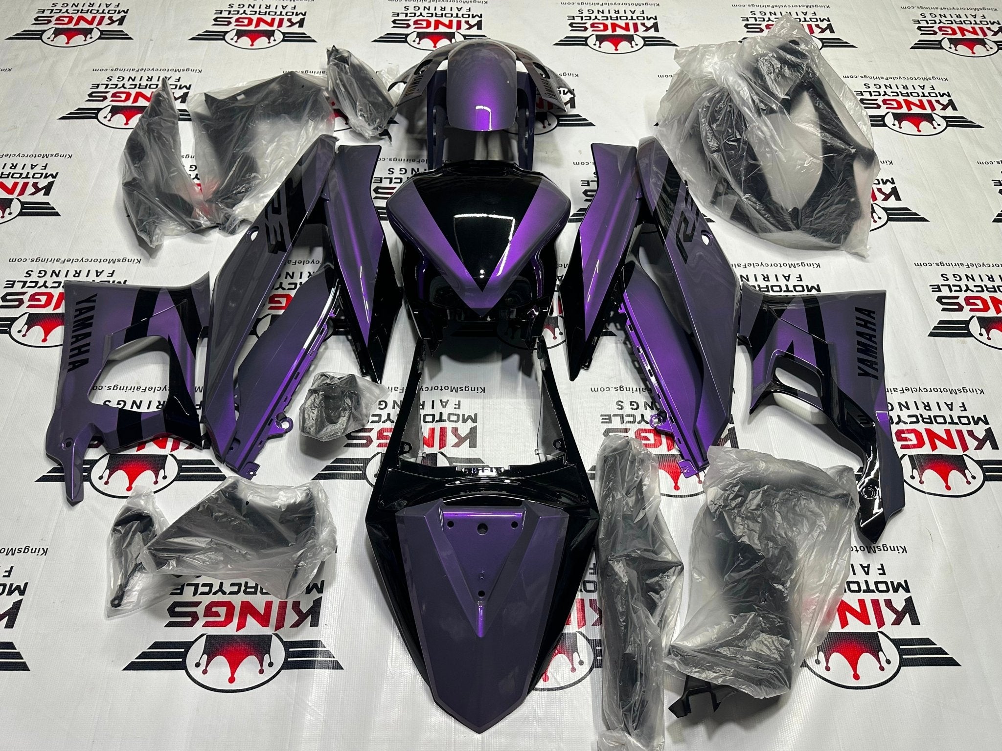 Yamaha R3 Fairing Kits (2019-2021) Purple, Gray Chameleon