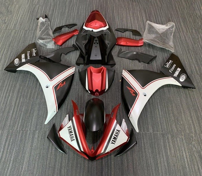 Yamaha R1 Fairings (2009-2011) Matte Black, Red, Gloss Black