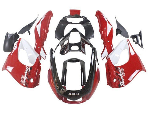 Yamaha YZF1000R Thunderace Fairings (1996-2007) Red, Black, White at KingsMotorcycleFairings.com