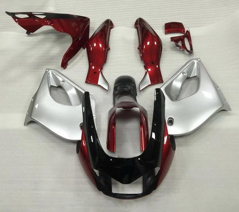 Yamaha YZF1000R Thunderace Fairings (1996-2007) Silver, Dark Red, Black at KingsMotorcycleFairings.com