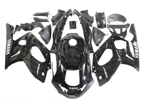 Yamaha YZF600R Thundercat (1998-2007) Black, White at KingsMotorcycleFairings.com