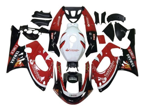 Yamaha YZF600R Thundercat (1998-2007) Red, Black Santander at KingsMotorcycleFairings.com
