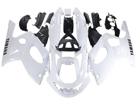 Yamaha YZF600R Thundercat Fairings (1998-2007) White Gloss at KingsMotorcycleFairings.com