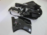 Black fairing kit for a 1993, 1994, 1995, 1996, 1997, 1998, 1999, 2000 & 2001 Kawasaki ZX-11 / ZZR1100 D Model motorcycle. This is a compression molded fairing kit which will require modifications for proper fitment
