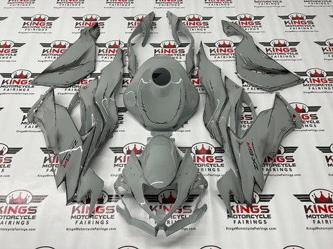 FAIRING KIT FOR A KAWASAKI NINJA ZX6R 636 (2019-2023) NARDO GRAY at KingsMotorcycleFairings.com