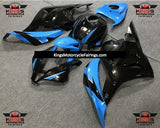 Black and Blue Fairing Kit for a 2009, 2010, 2011 & 2012 Honda CBR600RR motorcycle