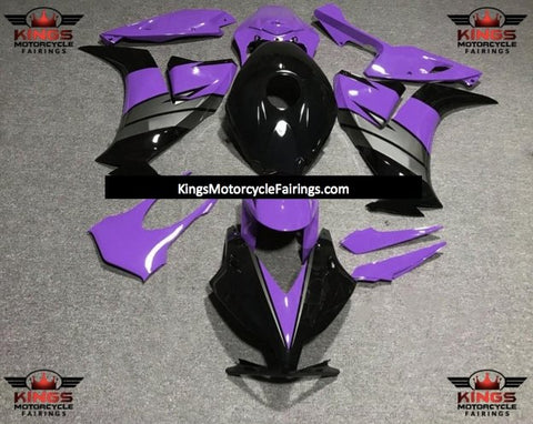 Honda CBR1000RR (2012-2016) Black, Purple & Gray Fairings