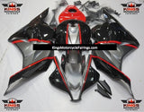 Black, Red and Silver Bridgestone Fairing Kit for a 2009, 2010, 2011 & 2012 Honda CBR600RR motorcycle