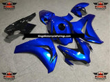 Blue and Black Fairing Kit for a 2008, 2009, 2010 & 2011 Honda CBR1000RR motorcycle
