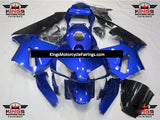 Blue and Black Fairing Kit for a 2003 and 2004 Honda CBR600RR motorcycle