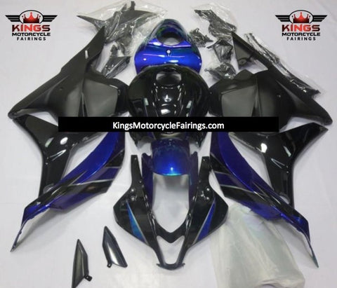 Honda CBR600RR (2009-2012) Blue, Black & Matte Black Fairings
