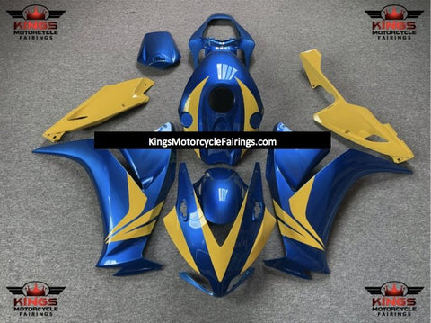 Honda CBR1000RR (2012-2016) Blue & Dark Yellow Fairings