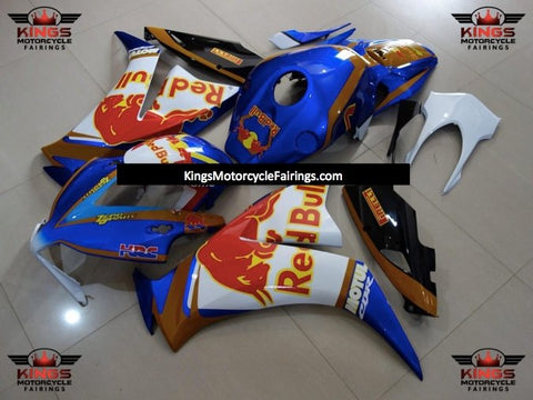 Blue Multicolored RedBull Fairing Kit for a 2012, 2013, 2014, 2015 & 2016 Honda CBR1000RR motorcycle