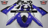 Blue, White and Black Fairing Kit for a 2011, 2012, 2013 & 2014 Ducati 1199 motorcycle