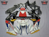 White, Red, Black, Yellow and Blue HP Fairing Kit for a 2015 and 2016 BMW S1000RR motorcycle