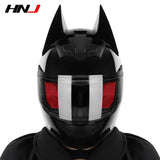 The Black Batman HNJ Full-Face Motorcycle Helmet is brought to you by KingsMotorcycleFairings.com