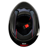 The Black and Red HNJ Full-Face Motorcycle Helmet with Cat Ears is brought to you by Kings Motorcycle Fairings