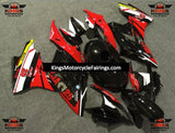 Black, Red and White #25 Fairing Kit for a 2015 and 2016 BMW S1000RR motorcycle