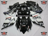 Black and White West Fairing Kit for a 2004 & 2005 Kawasaki ZX-10R motorcycle