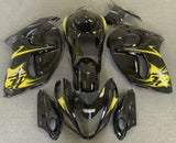 Black and Yellow Fairing Kit for a 2008, 2009, 2010, 2011, 2012, 2013, 2014, 2015, 2016, 2017, 2018 & 2019 Suzuki GSX-R1300 Hayabusa motorcycle
