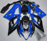Blue, Black and Silver Fairing Kit for a 2005 & 2006 Suzuki GSX-R1000 motorcycle
