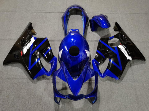 Honda CBR600F4i (2004-2007) Blue, Black & White Fairings