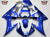 Blue Fairing Kit for a 2005 Yamaha YZF-R6 motorcycle