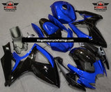 Blue and Black Fairing Kit for a 2006 & 2007 Suzuki GSX-R600 motorcycle