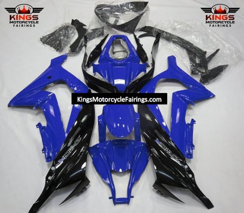 Fairing kit for a Kawasaki Ninja ZX10R (2011-2015) Blue & Black