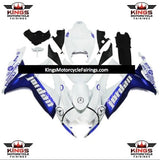 Blue and White Jordan Fairing Kit for a 2006 & 2007 Suzuki GSX-R600 motorcycle