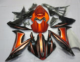 Orange, Black and Silver Fairing Kit for a 2004, 2005 & 2006 Yamaha YZF-R1 motorcycle