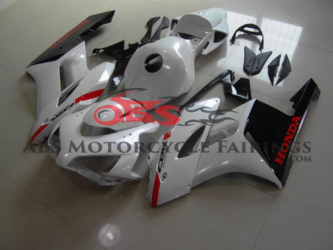 Honda CBR1000RR (2004-2005) White, Black & Red Fairings