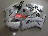 All White Race Fairing Kit for a 2004 & 2005 Honda CBR1000RR motorcycle
