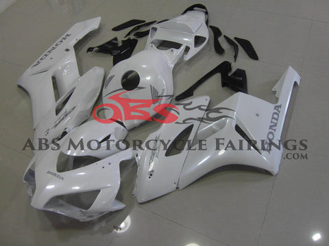 White with Silver Decals 2004-2005 Honda CBR1000RR