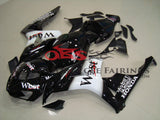 Black and White West Fairing Kit for a 2006 & 2007 Honda CBR1000RR motorcycle