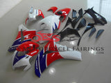 White, Red and Blue Motul Fairing Kit for a 2008, 2009, 2010 & 2011 Honda CBR1000RR motorcycle