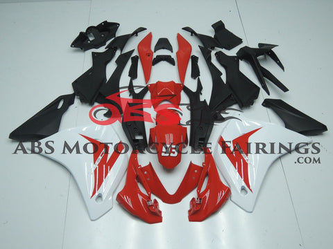 Red & White 2010-2011 Honda CBR125R