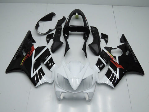 Honda CBR600F4i (2001-2003) White, Black, Red & Yellow Fairings