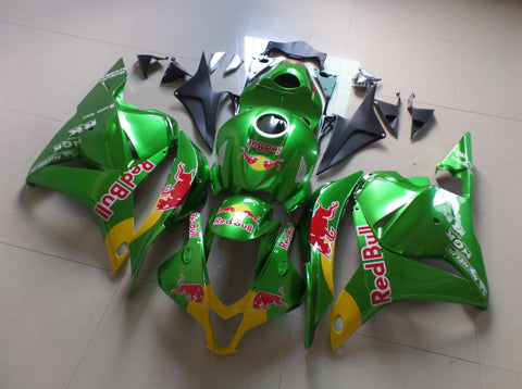 Honda CBR600RR (2009-2012) Green, Red & Yellow RedBull Fairings