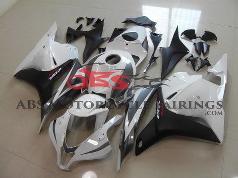 Honda CBR600RR (2009-2012) White, Black & Gray Fairings