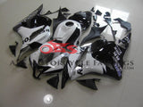 White & Black Repsol Fairing Kit for a 2009, 2010, 2011 & 2012 Honda CBR600RR motorcycle