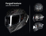 KingsMotorcycleFairings.com - Carbon Fiber Forged HNJ Motorcycle Helmet