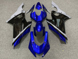 Blue, Black and Gray Fairing Kit for a 2017, 2018, 2019 & 2020 Yamaha YZF-R6 motorcycle