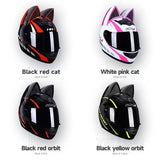 HNJ Full-Face Motorcycle Helmet with Cat Ears is brought to you by Kings Motorcycle Fairings